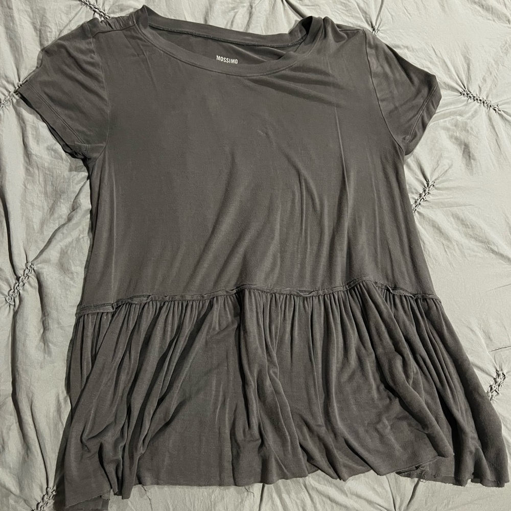 Baby doll short sleeve blouse